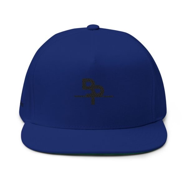 Stylish Embroidered Flat Bill Cap - Perfect for Casual Outings and Events - Image 9