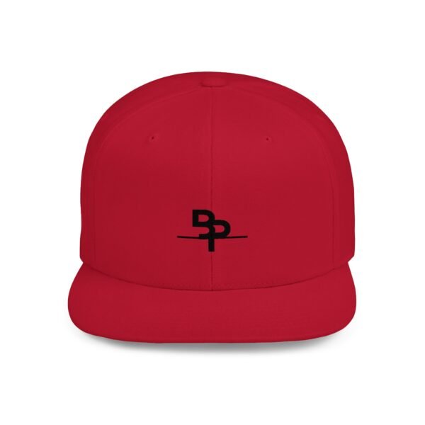 Stylish Flat Bill Snapback Cap for Everyday Wear - Image 37